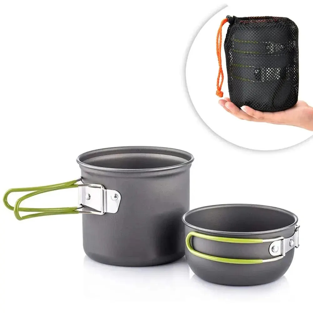 Camp Cooking Set - Ultralight Camping Pot Set: Camping Cookware