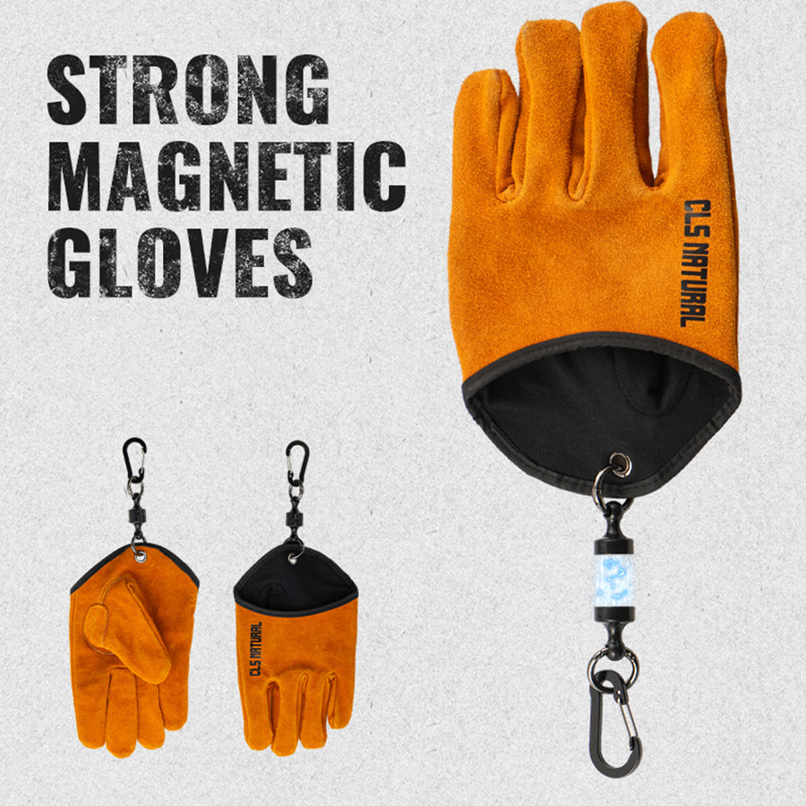 Outdoor Camping Bbq - Heat Resistant BBQ Gloves Cowhide Leather