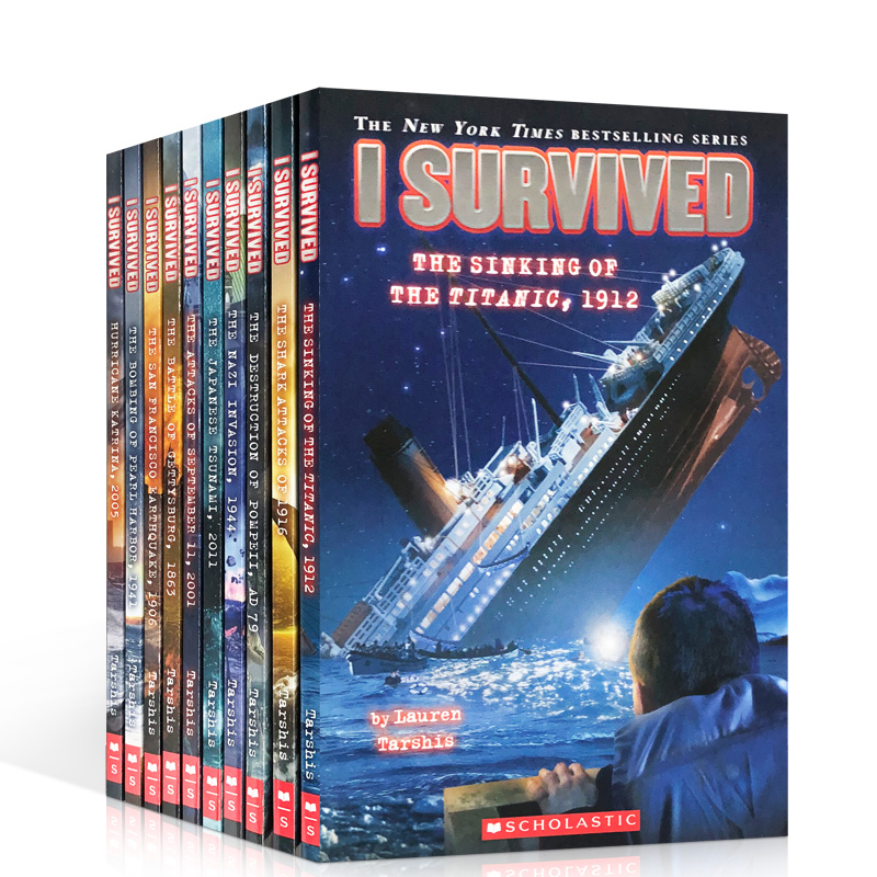 Survival Kit - Random 10 Books Set I Survived