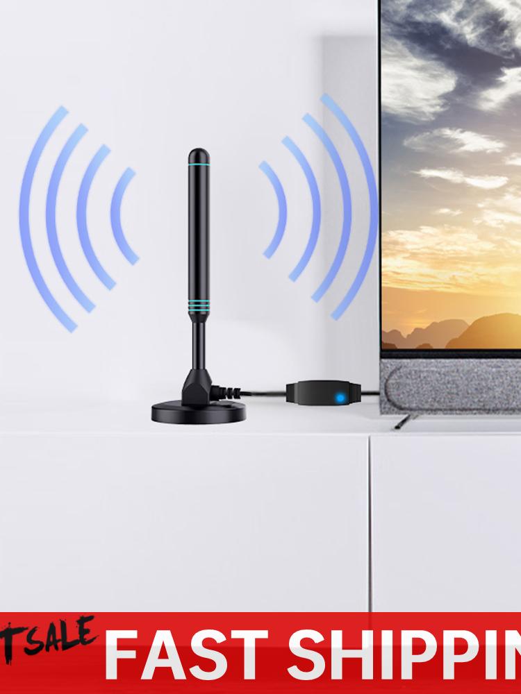 Outdoor Camping Tv - 4K/1080P HD Digital TV Antenna Magnetic