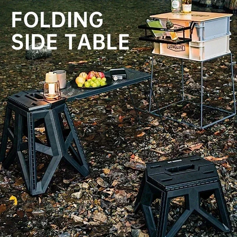 Outdoor Camping Folding Table - Outdoor Multifunctional Folding Table and Stool