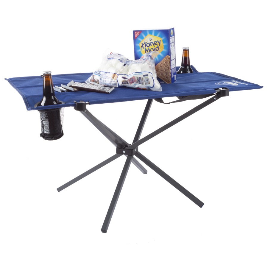 Outdoor Camping Folding Table - Outdoor Folding Camp Table with Cupholders