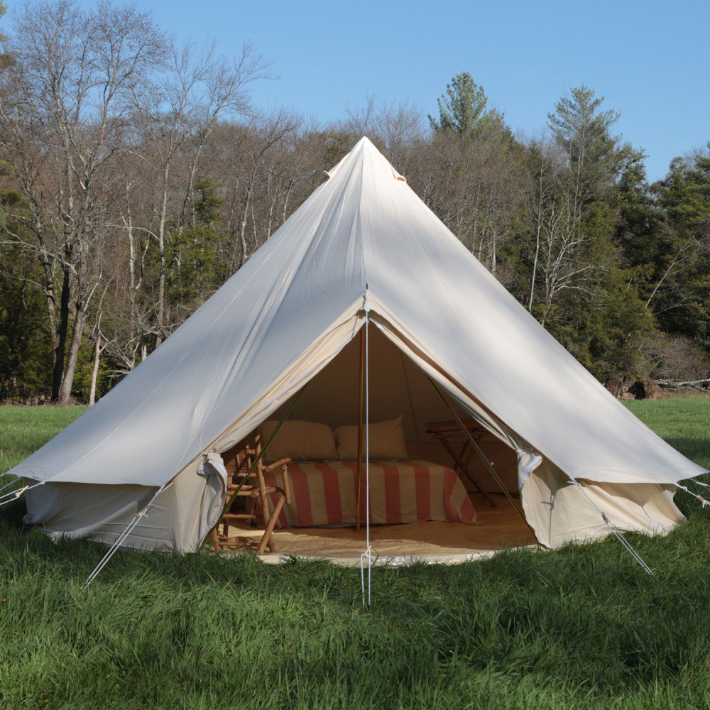 Outdoor Camping Tents For Sale - Outdoor Waterproof Cotton Canvas Family Camping