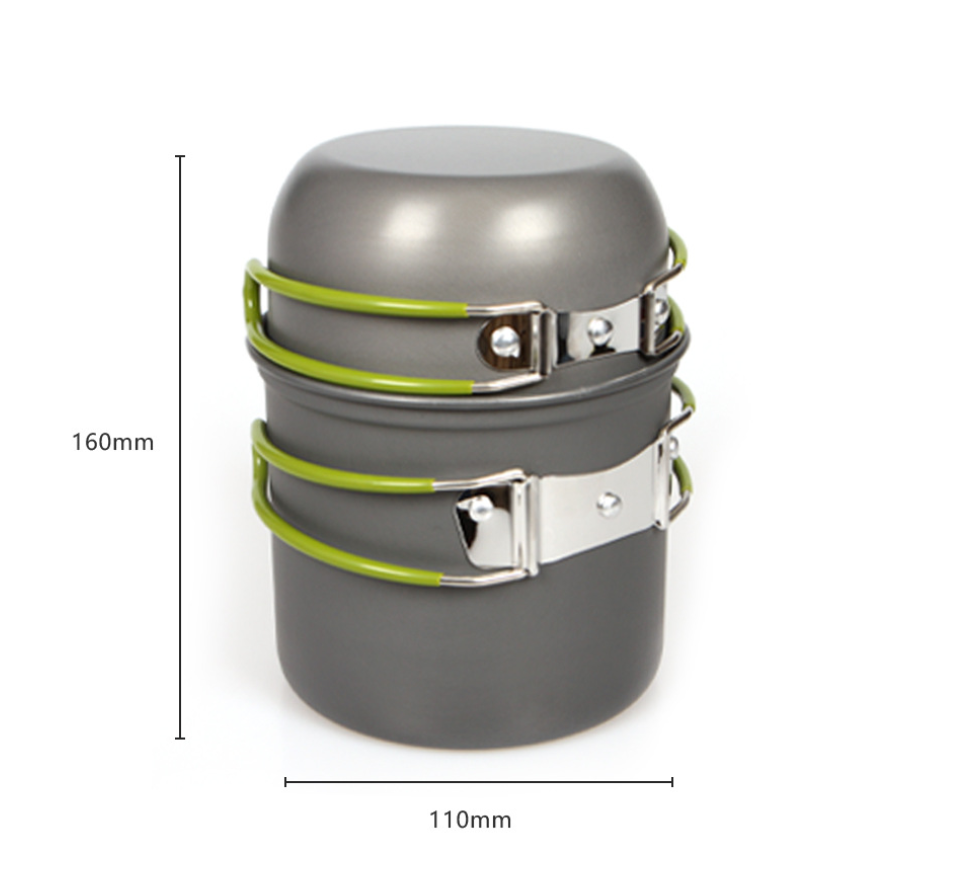 Ultralight Camping Pot Set: Ca - Camp Cooking Set recensie en prijs
