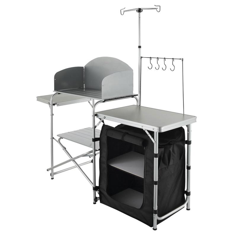 Camping Kitchen Table, Folding - Outdoor Camping Kitchen Setup recensie en prijs