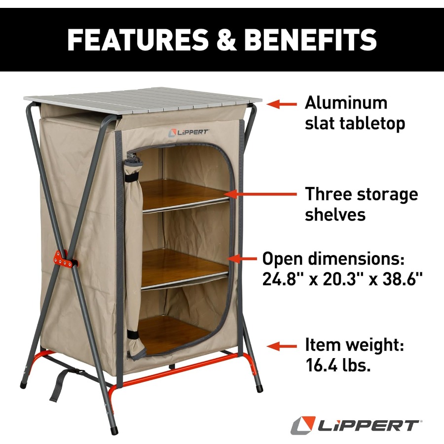 Sand Outdoor Folding Camping P - Outdoor Camping Kitchen Setup recensie en prijs