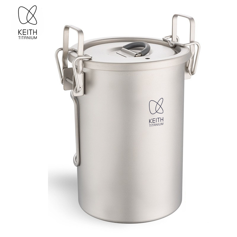 KEITH Pure Titanium Rice Cooke - Camp Cooking Set recensie en prijs