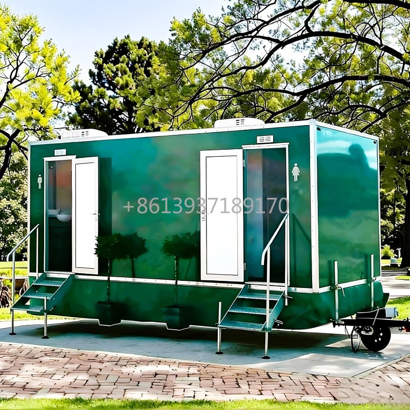 Mobile Toilet Trailer with Bas - Outdoor Camping Trailer recensie en prijs