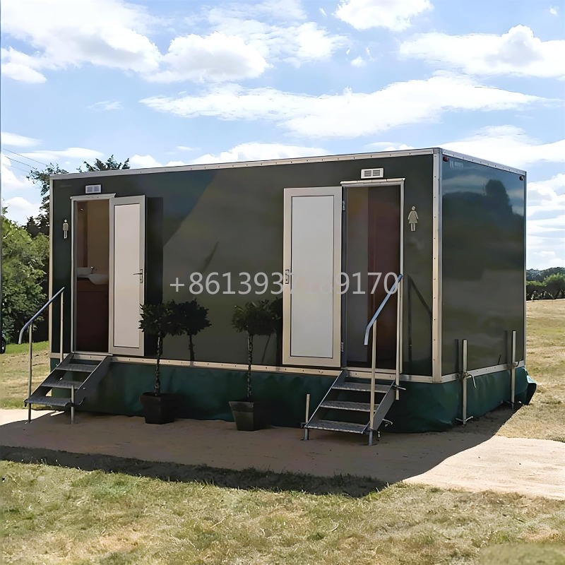 Mobile Toilet Trailer with Bas - Outdoor Camping Trailer recensie en prijs