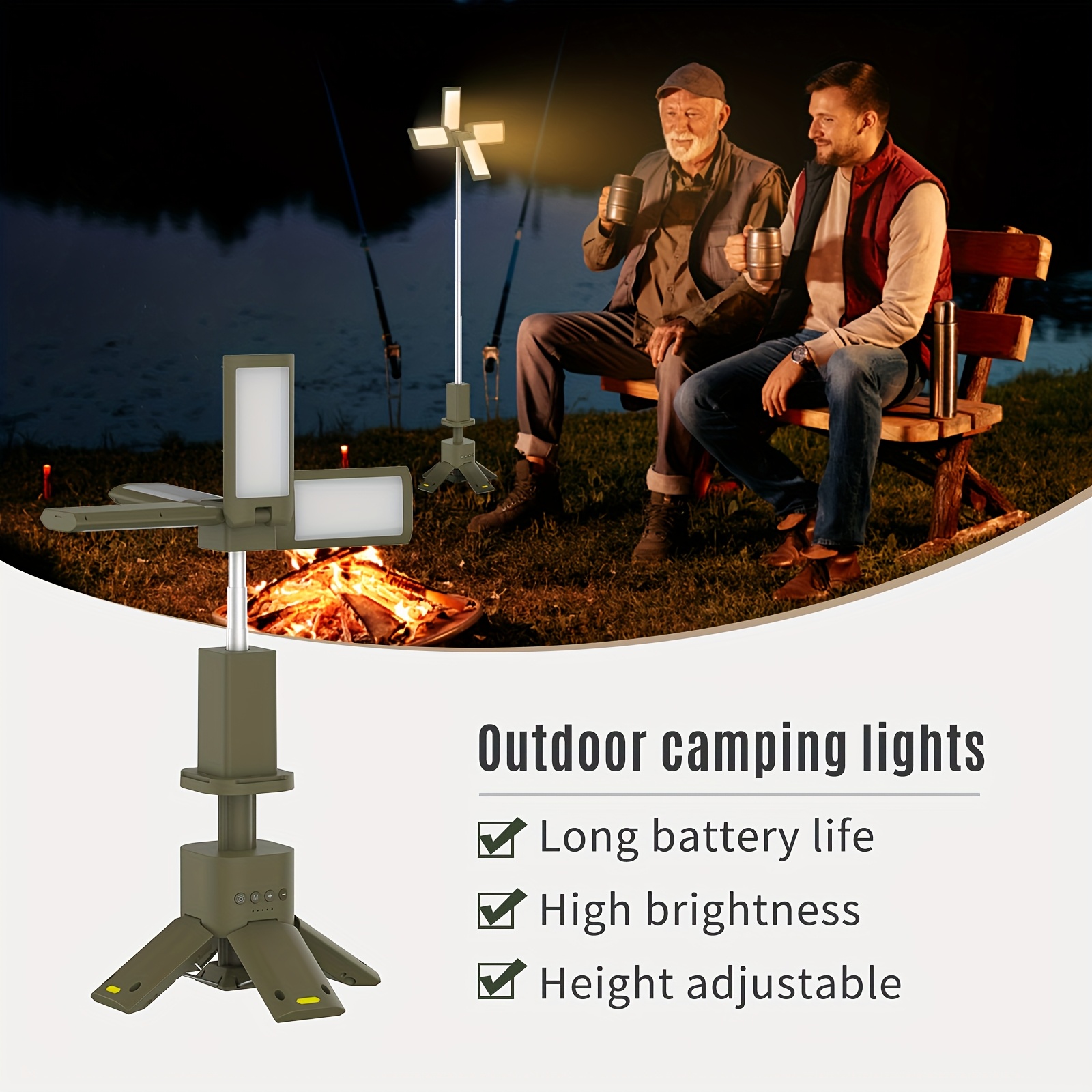 Camping Lantern, 14000mAh Rech - Outdoor Camping Light Portable recensie en prijs