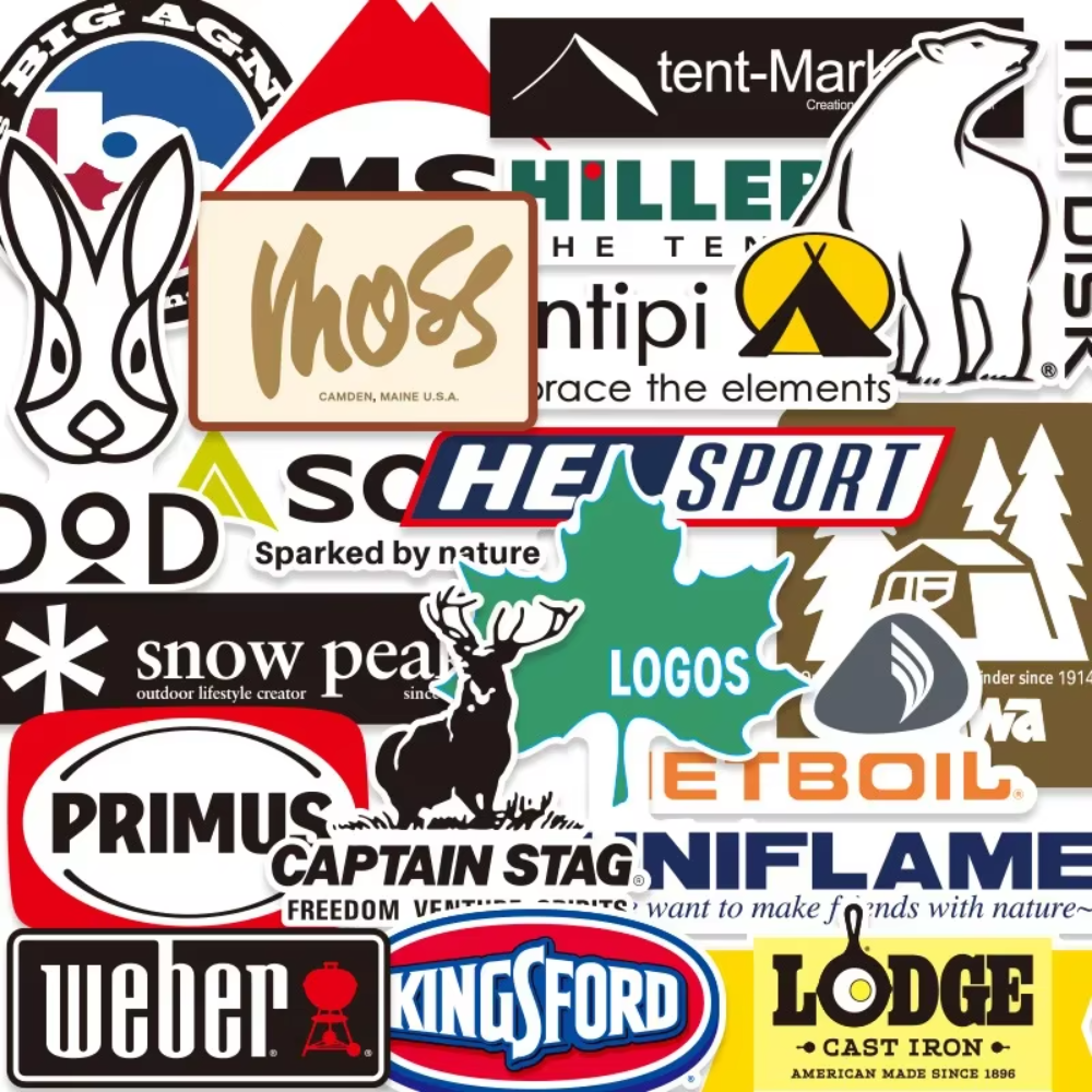 20Pcs Outdoor Stickers Pack Ca - Outdoor Camping Brand recensie en prijs