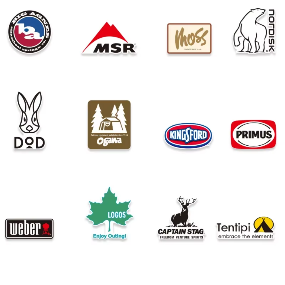 20Pcs Outdoor Stickers Pack Ca - Outdoor Camping Brand recensie en prijs