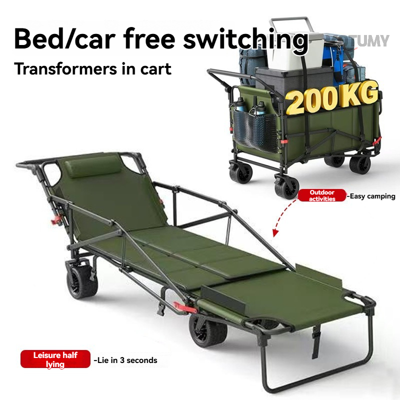Foldable Camping Wagon with Ta - Outdoor Camping Trailer recensie en prijs