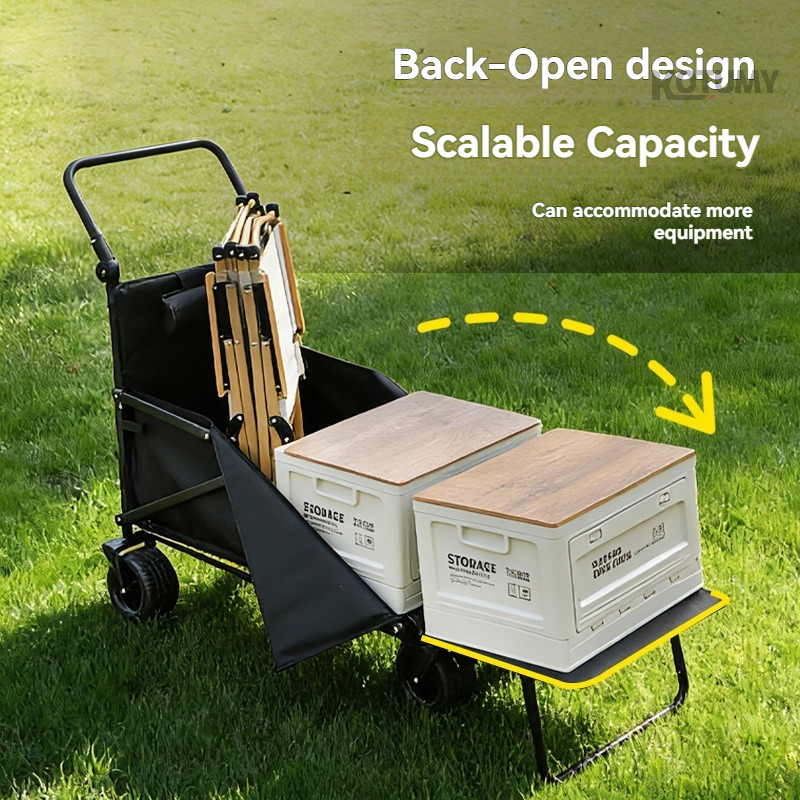 Foldable Camping Wagon with Ta - Outdoor Camping Trailer recensie en prijs