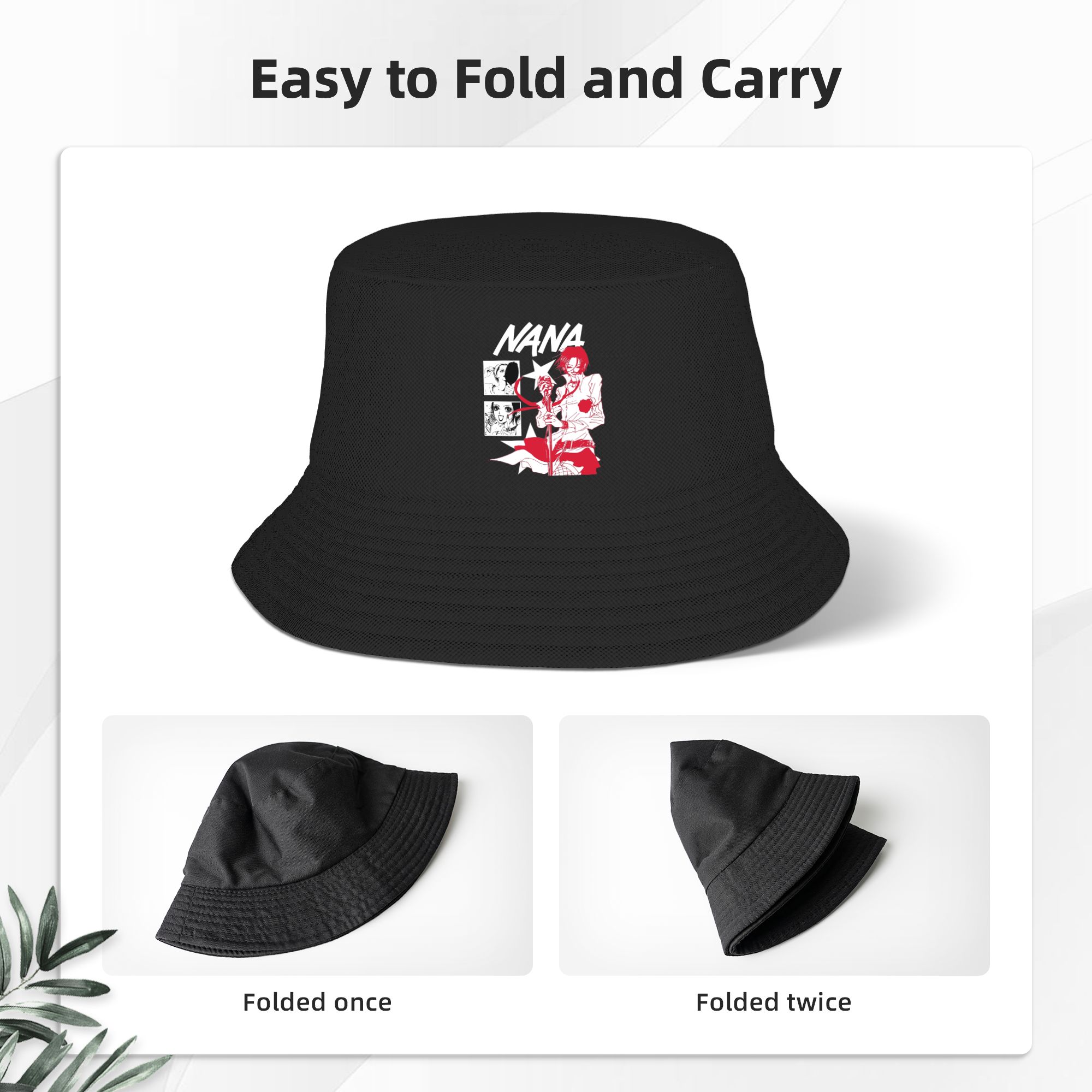 Unisex Bucket Hat Nana osaki A - Outdoor Camping Ideas recensie en prijs