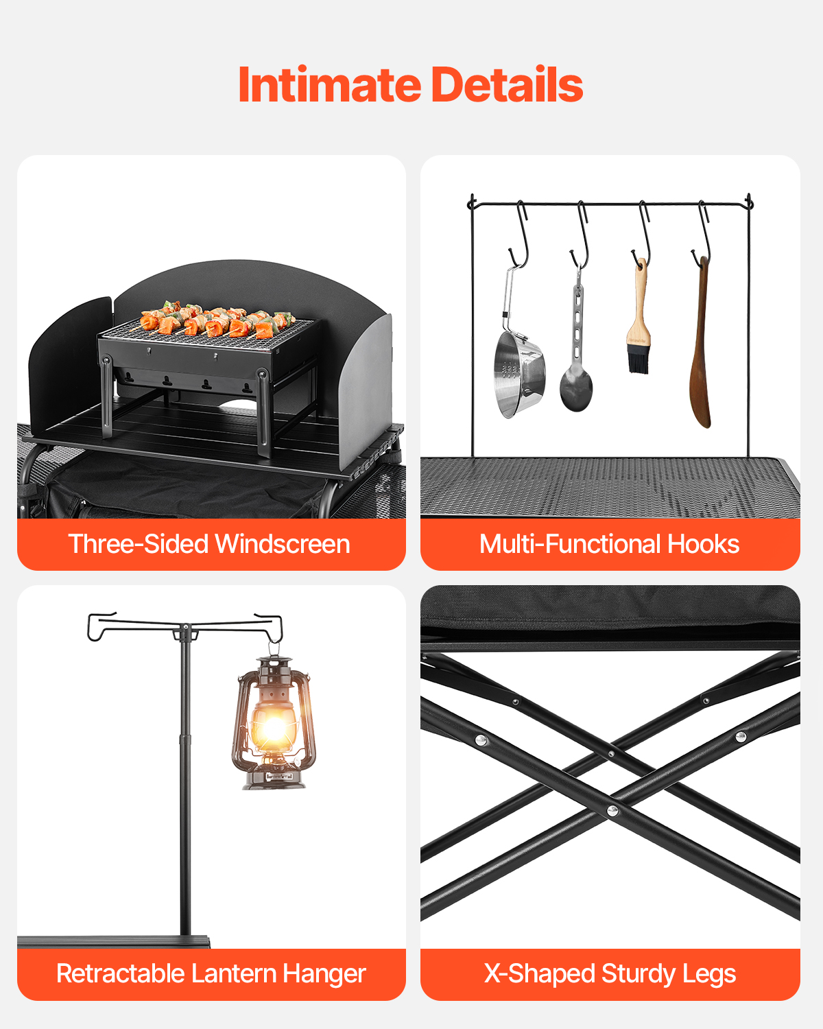SucceBuy Camping Kitchen Table - Outdoor Camping Kitchen Setup recensie en prijs