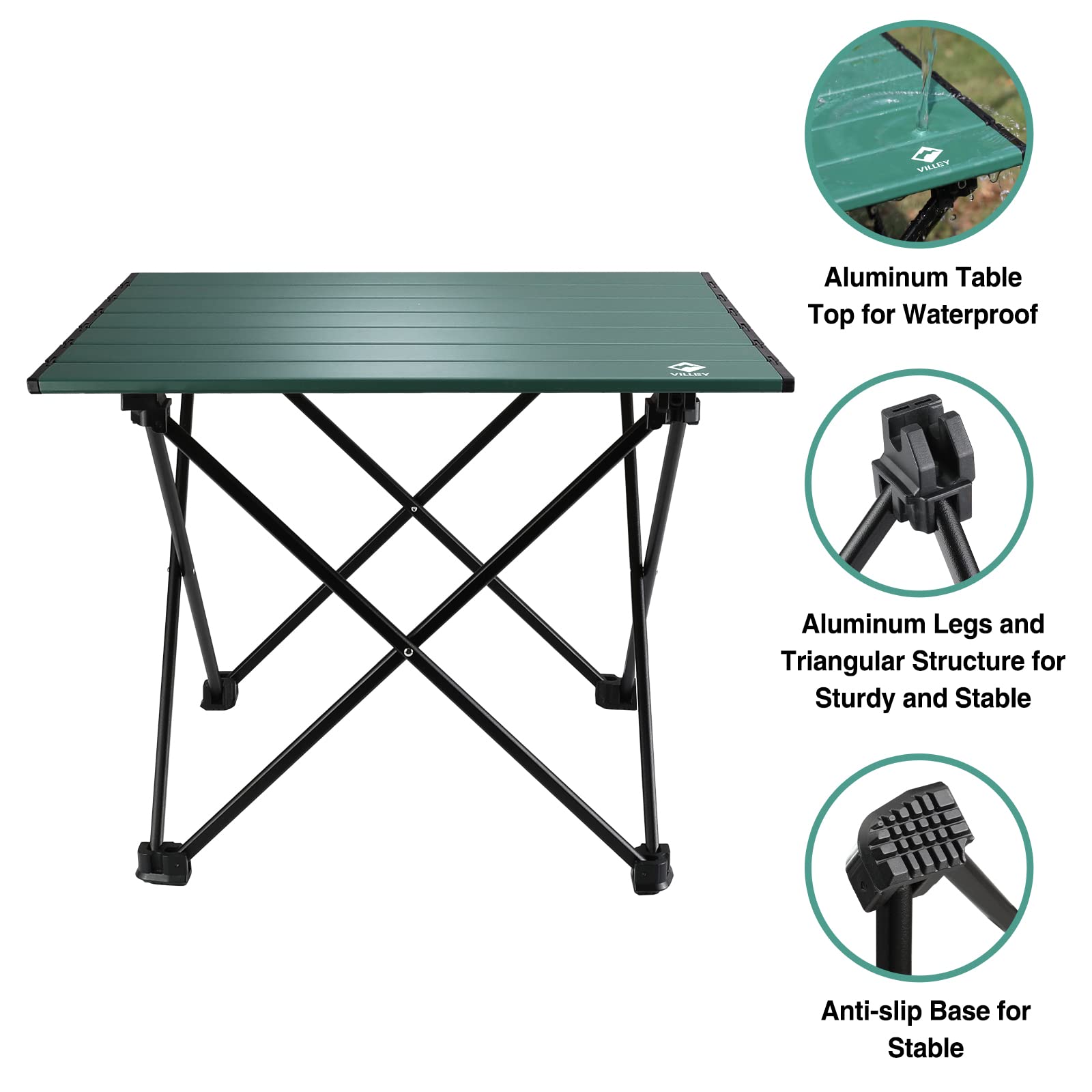Portable Camping Side Table, U - Outdoor Camping Cooking Table recensie en prijs