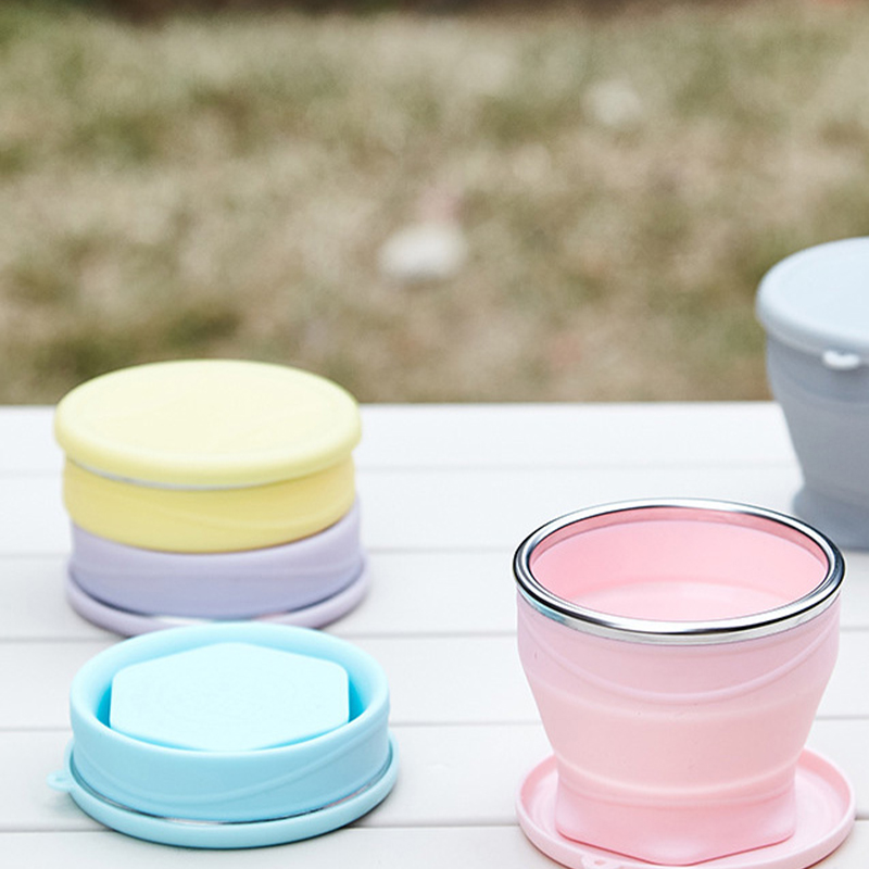 1Pcs Food Grade Silicone Foldi - Outdoor Camping Food recensie en prijs