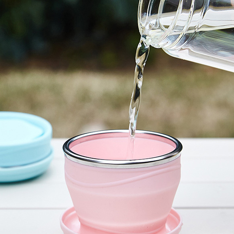 1Pcs Food Grade Silicone Foldi - Outdoor Camping Food recensie en prijs