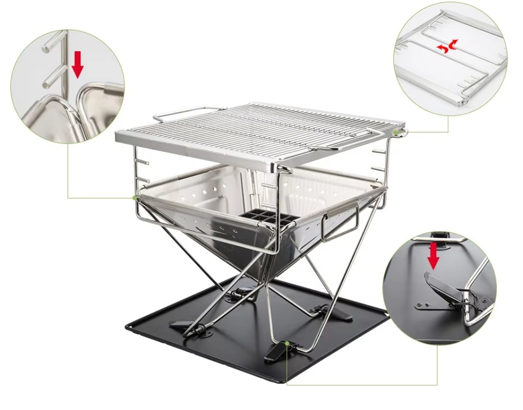 【Best-selling】Adjustable Folda - Outdoor Camping Bbq recensie en prijs