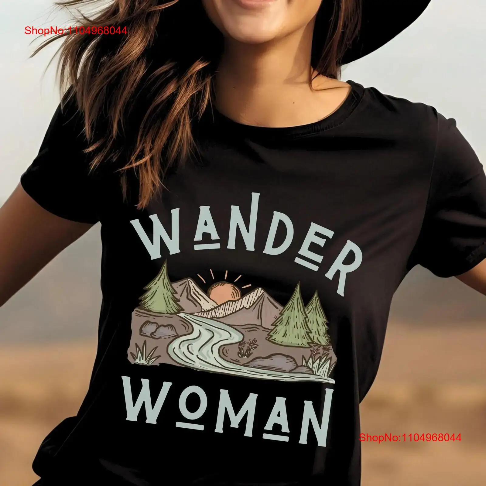 Wander Woman T Shirt Hiking Mo - Outdoor Camping Ideas recensie en prijs