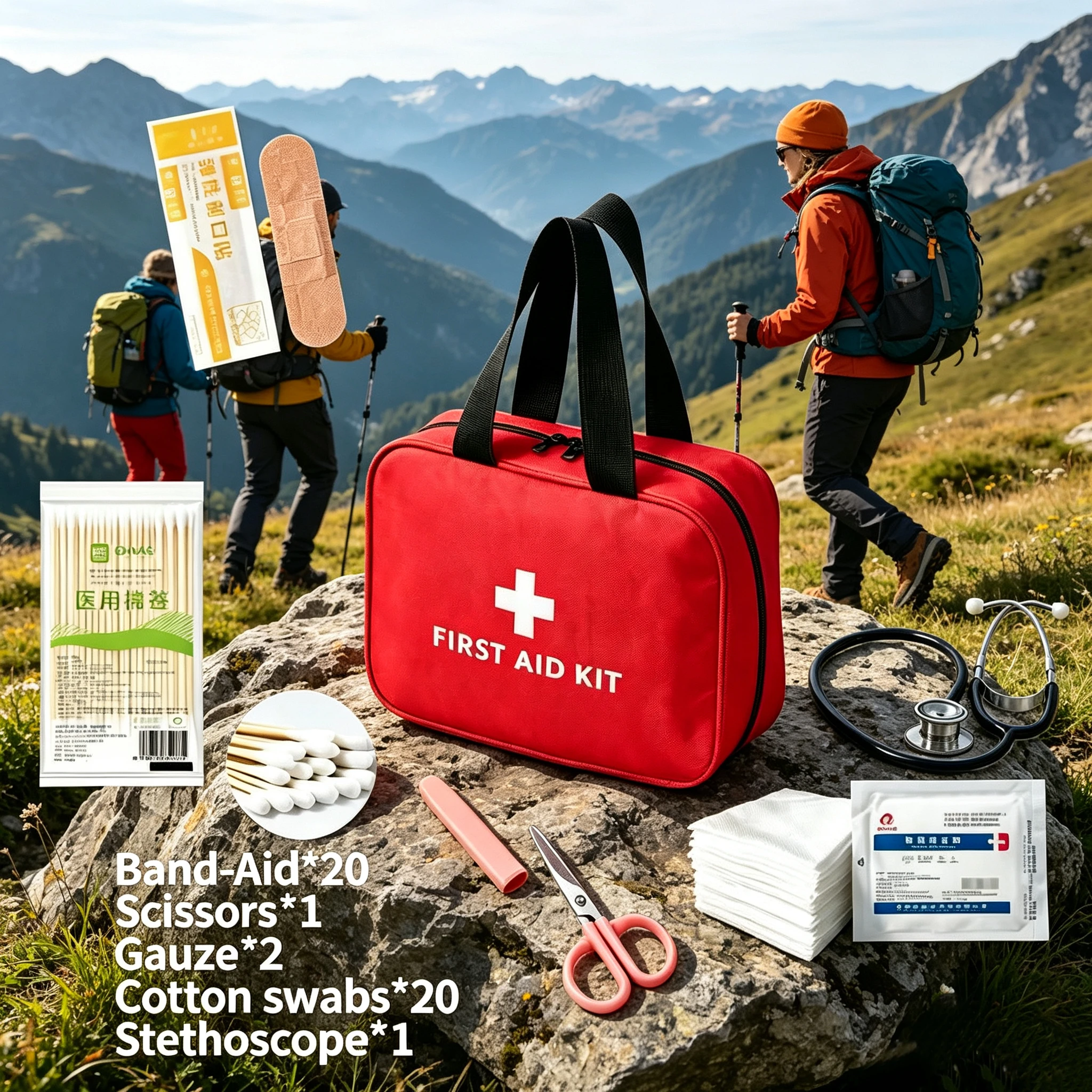 Aid Kit Medical Supplies with  - Survival Kit recensie en prijs