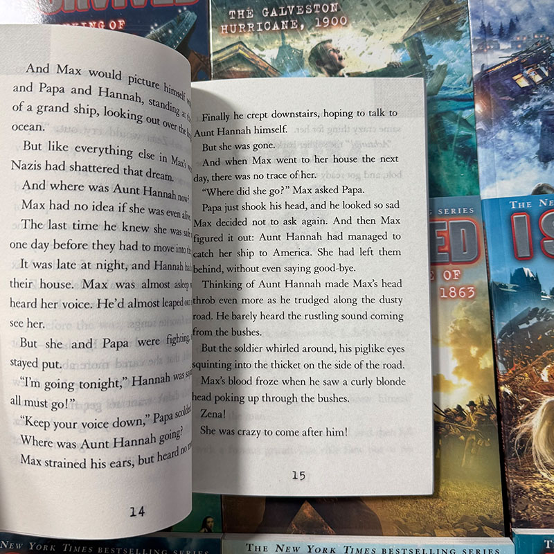 22 Books/set I Survived Englis - Survival Kit recensie en prijs