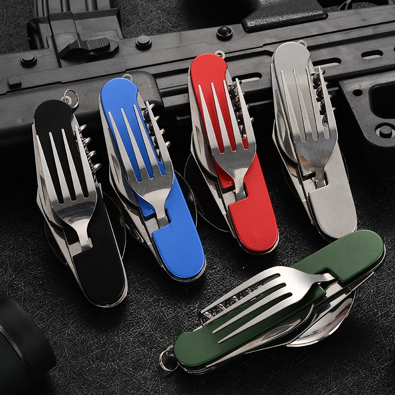 4 in 1 Folding Tableware Detac - Outdoor Camping Utensils recensie en prijs