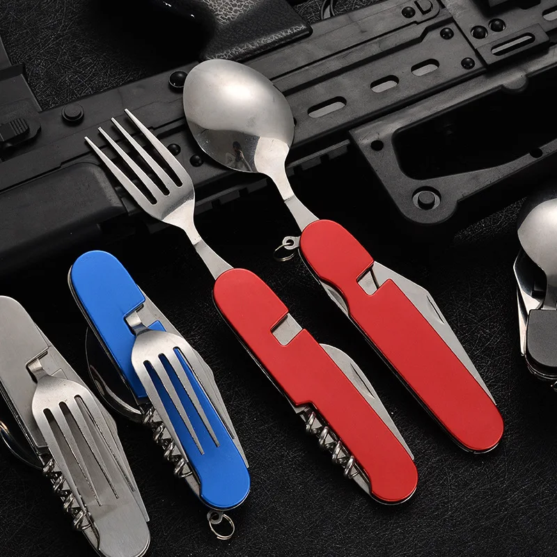 4 in 1 Folding Tableware Detac - Outdoor Camping Utensils recensie en prijs