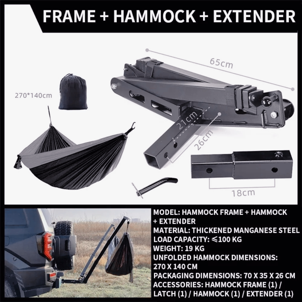 AM-Outdoor trailer bar square  - Outdoor Camping Vehicle recensie en prijs