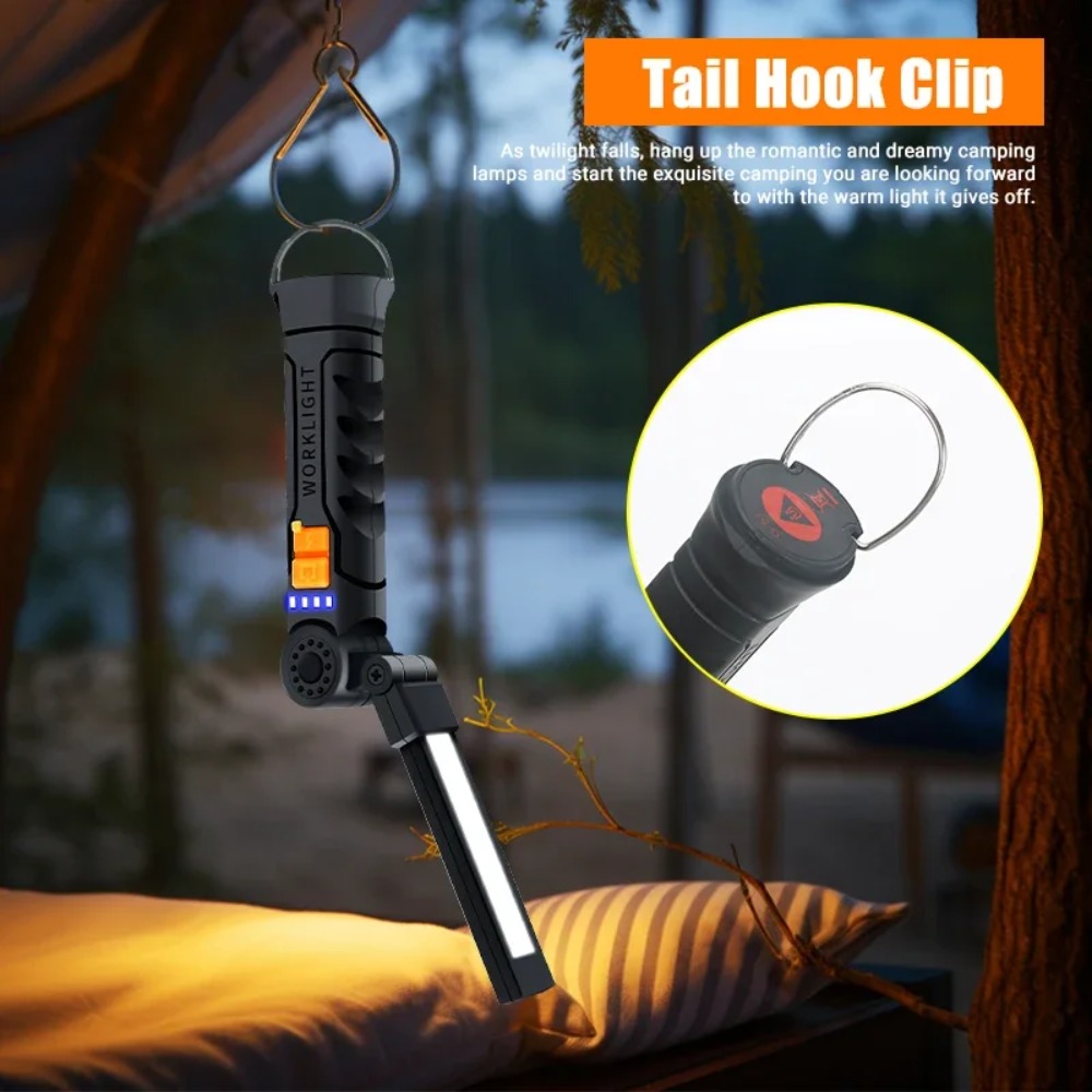 Portable COB LED Flashlight US - Outdoor Camping Light Portable recensie en prijs