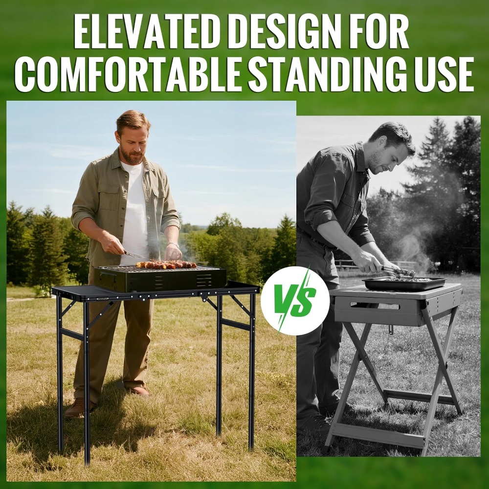 3-Height Folding Camping Table - Outdoor Camping Folding Table recensie en prijs
