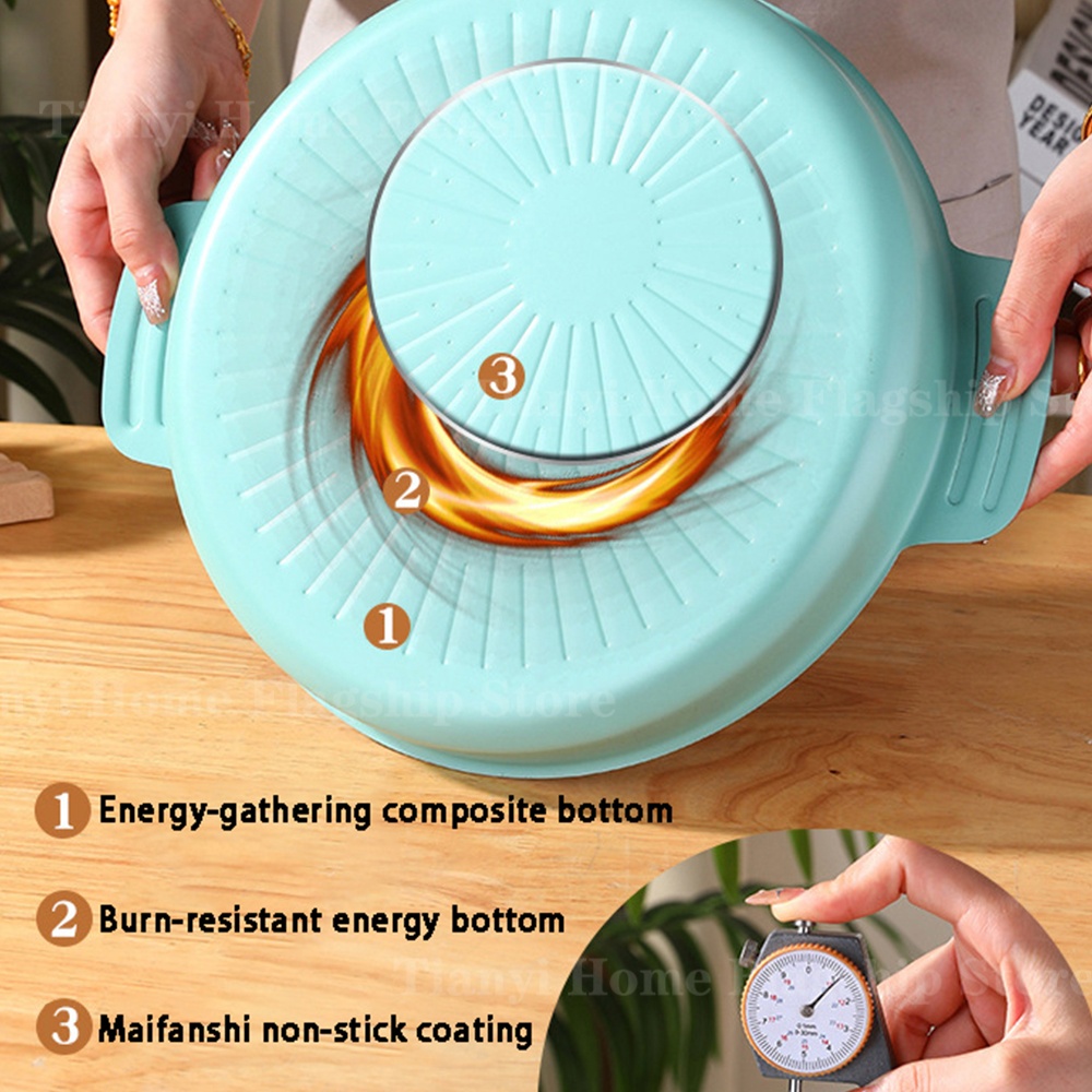 Grill Pan Round Non-Stick Barb - Outdoor Camping Food recensie en prijs