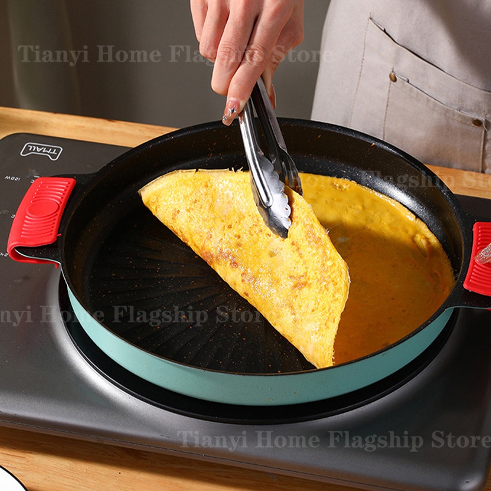 Grill Pan Round Non-Stick Barb - Outdoor Camping Food recensie en prijs