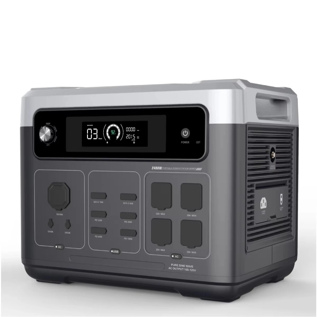 P2001 PLUS 2400W Portable Powe - Portable Power Station recensie en prijs