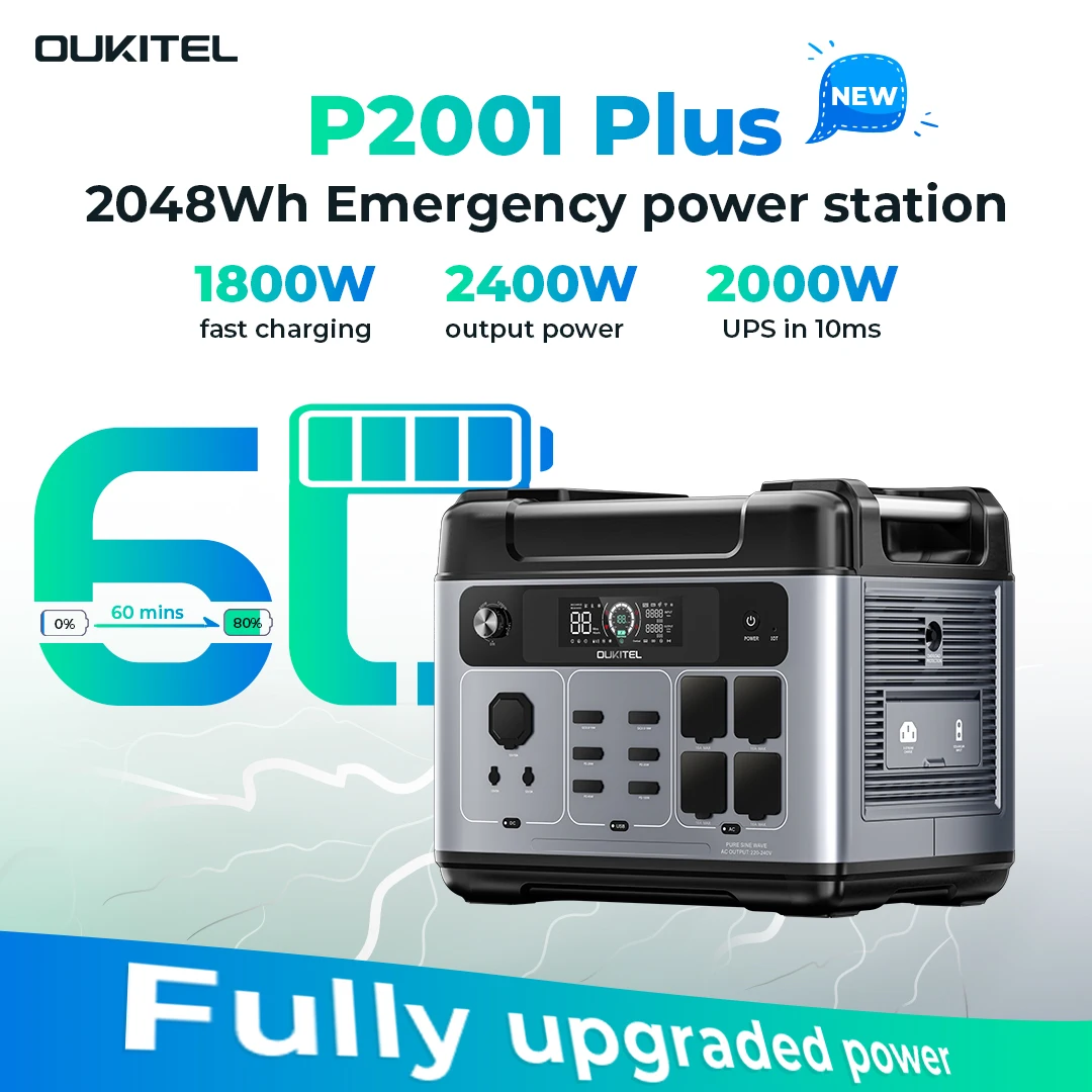 P2001 PLUS 2400W Portable Powe - Portable Power Station recensie en prijs
