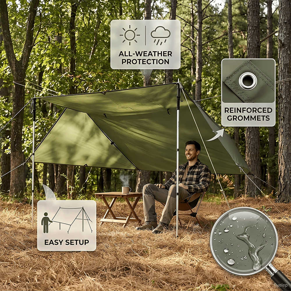 3-in-1 Multi-Functional Waterp - Outdoor Camping Canopy recensie en prijs