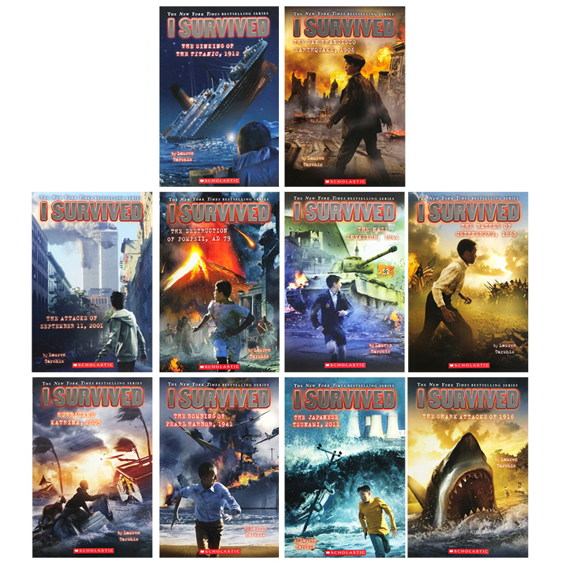 Random  10 Books Set I Survive - Survival Kit recensie en prijs