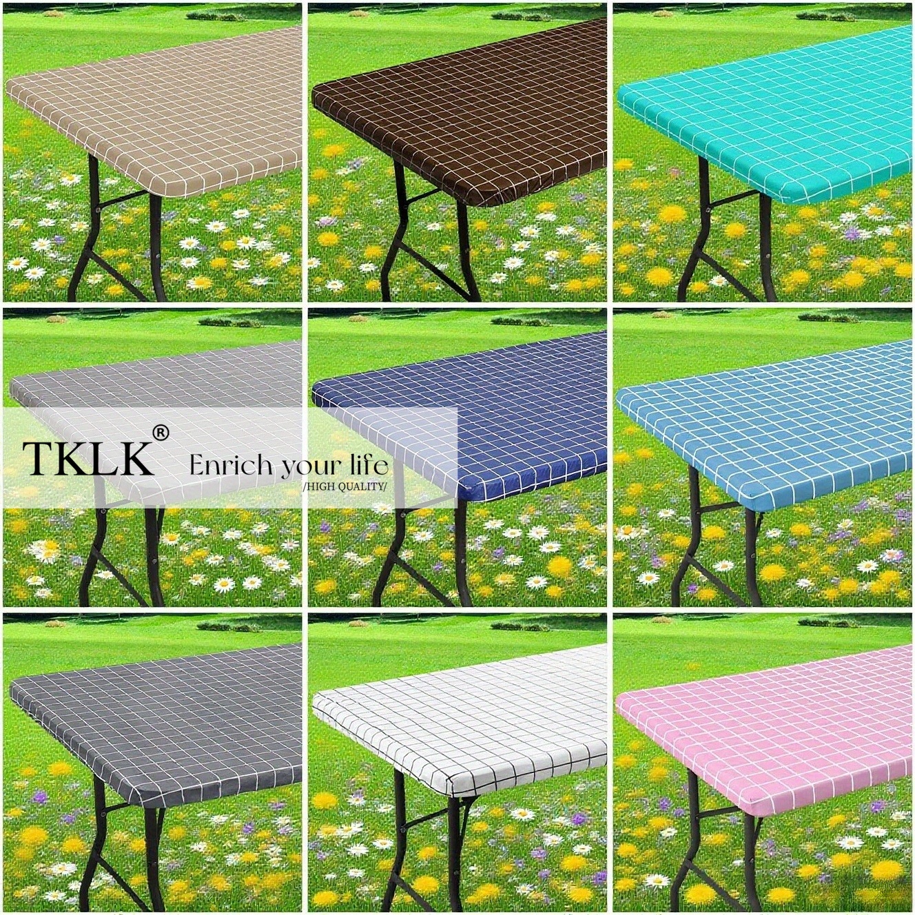 Rectangle Table Cloth, Elastic - Camp Table Folding recensie en prijs