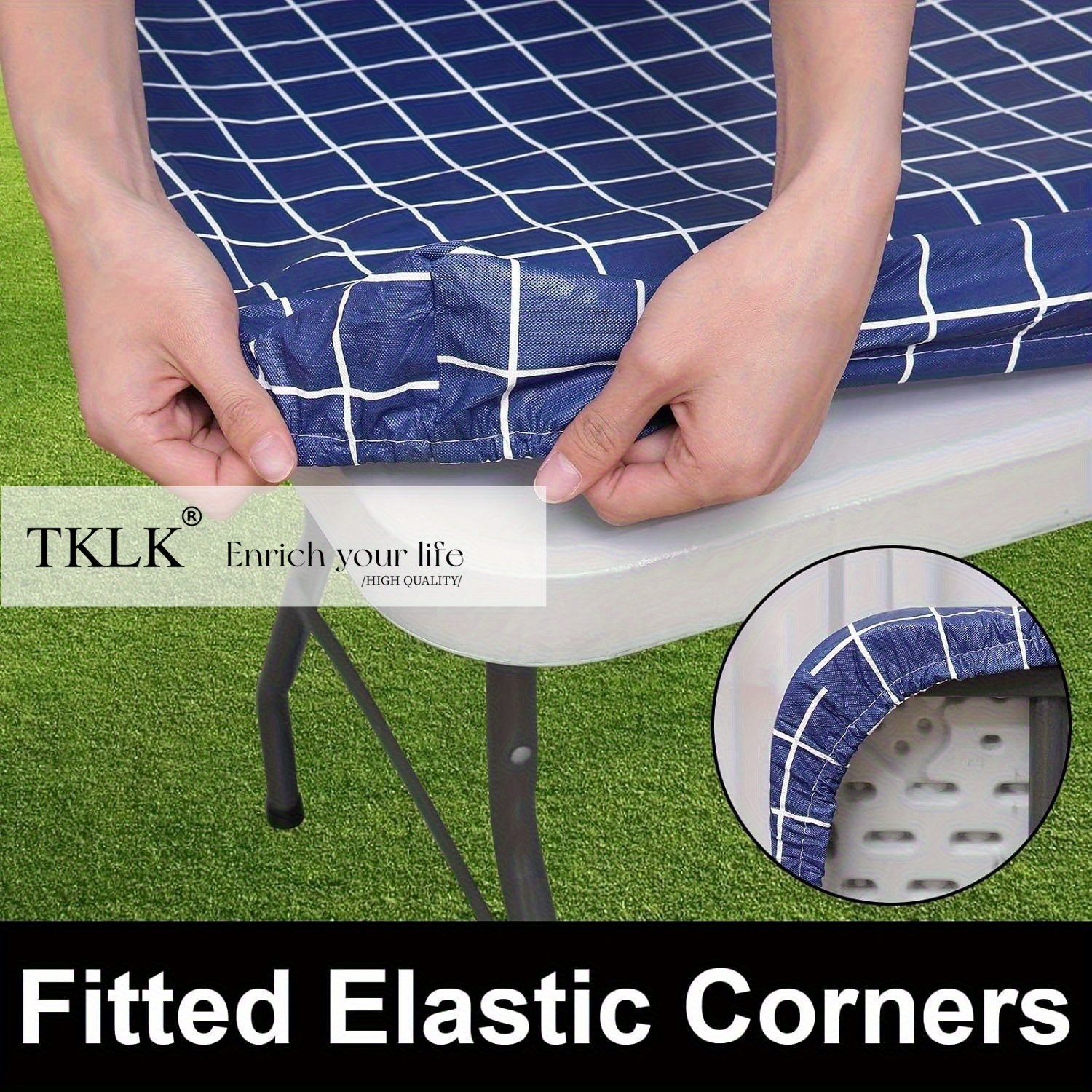 Rectangle Table Cloth, Elastic - Camp Table Folding recensie en prijs