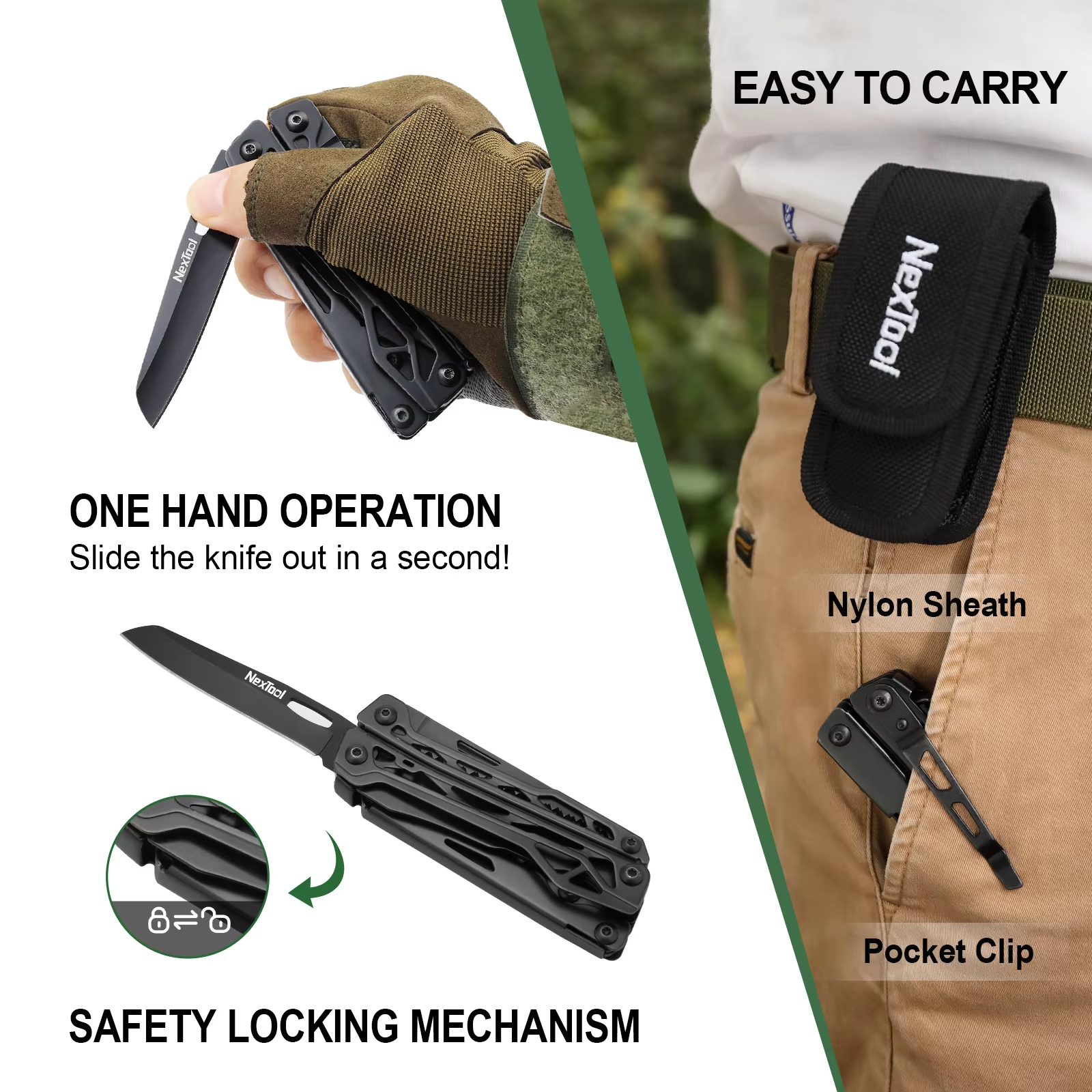 Nextool Black Knight 11 in 1 F - Survival Kit recensie en prijs