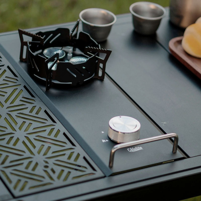 Mini Split Gas Stove Half Unit - Outdoor Camping Cooking Table recensie en prijs