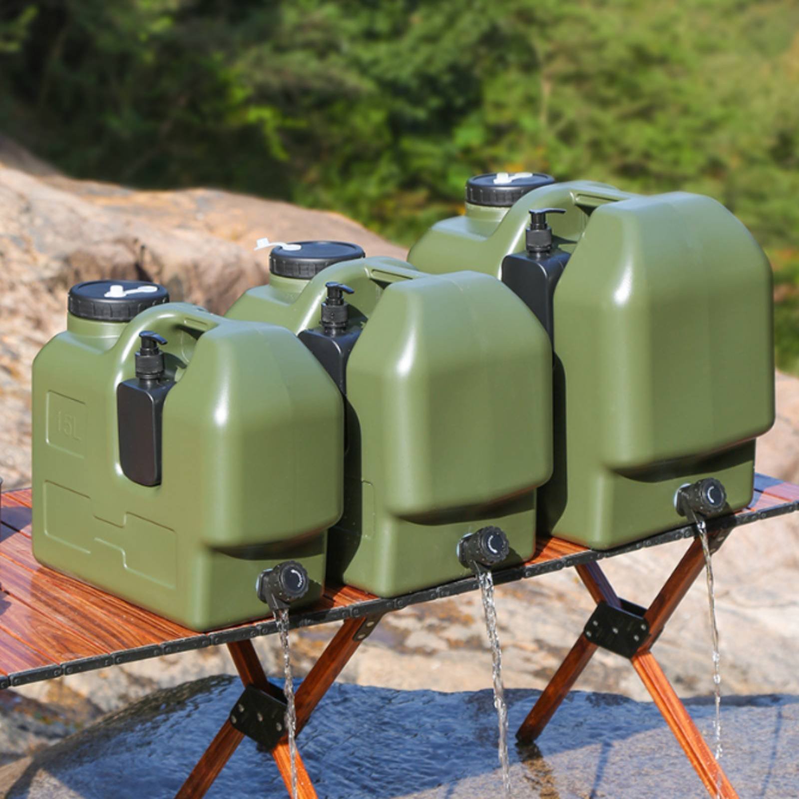 Water Container with Spigot Fo - Outdoor Camping Food recensie en prijs