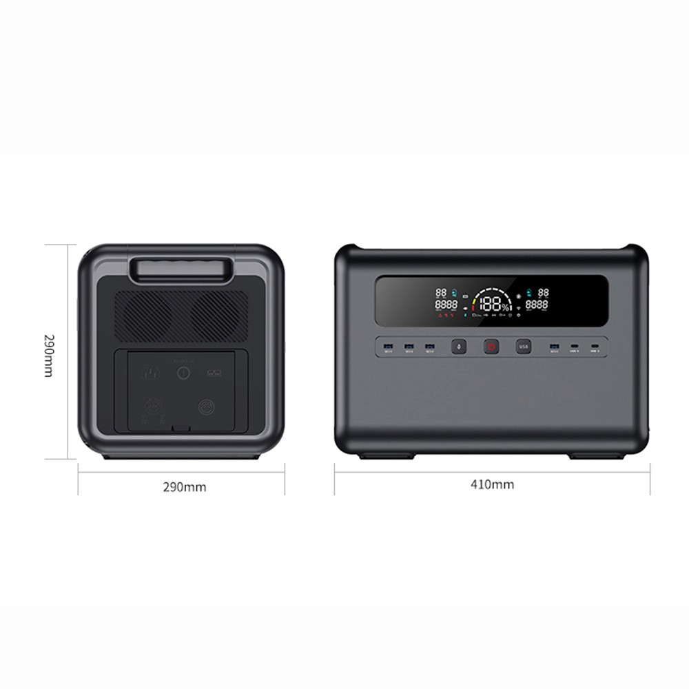 2400W Solar Power Generator, L - Portable Power Station recensie en prijs