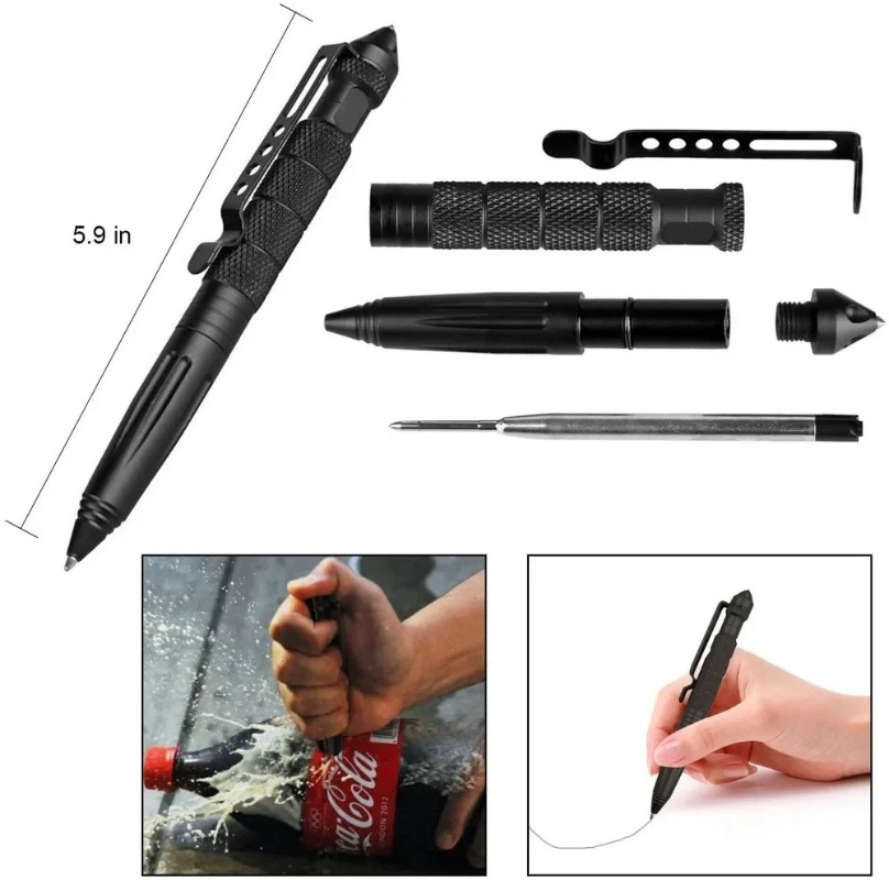 Military Tactical Pen Aluminum - Survival Kit recensie en prijs