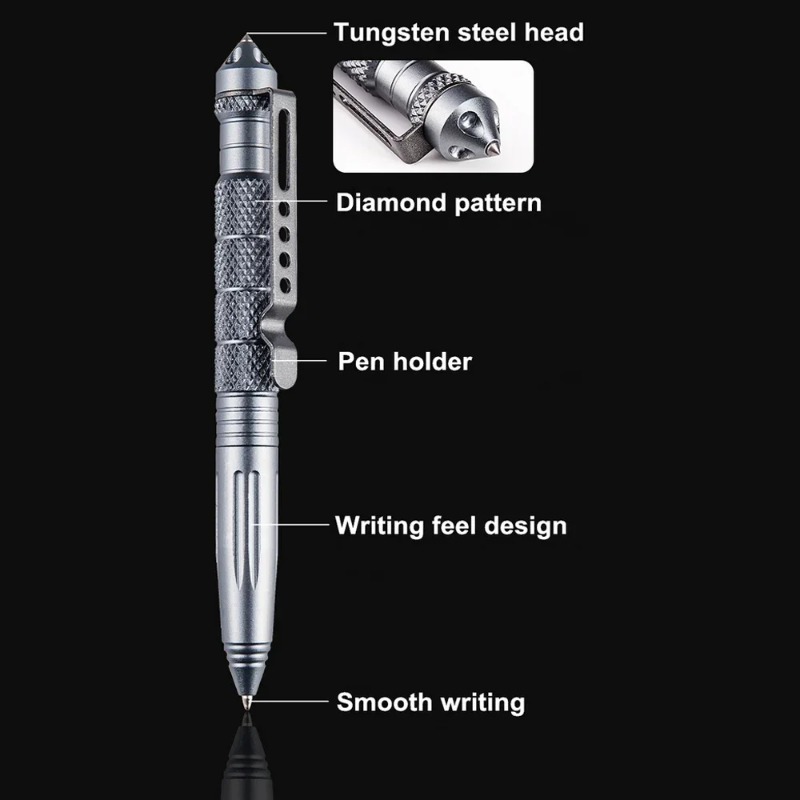 Military Tactical Pen Aluminum - Survival Kit recensie en prijs