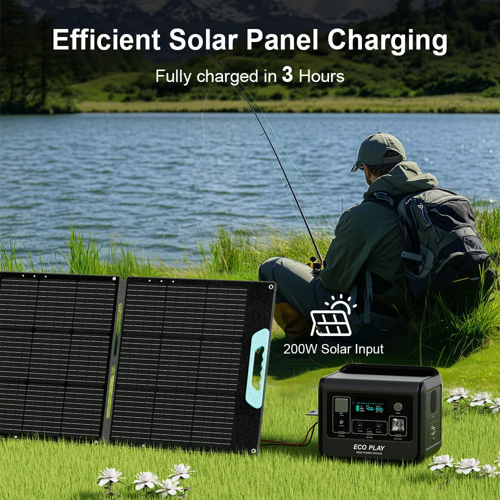 800W 512Wh Solar Power Station - Portable Power Station recensie en prijs