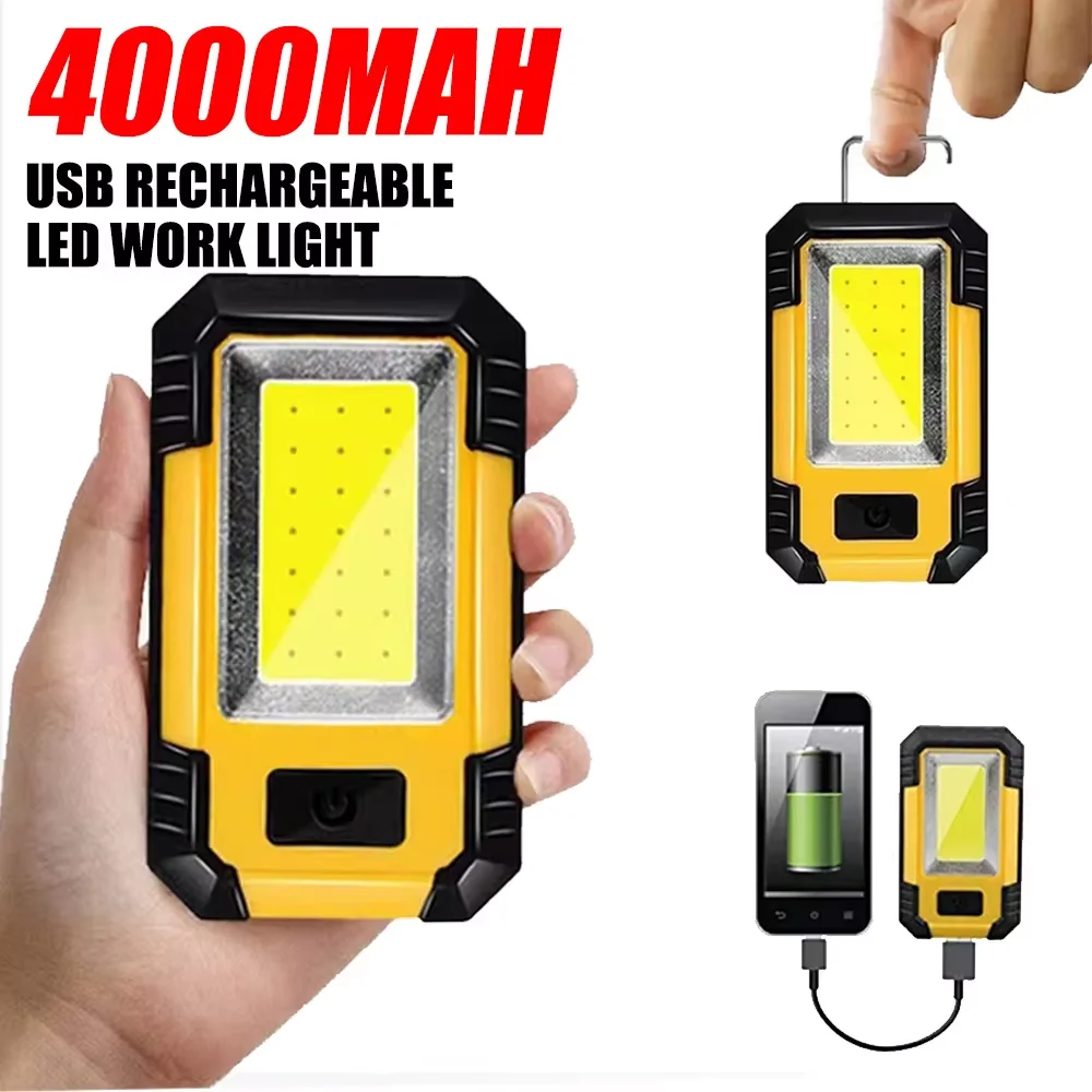 Rechargeable 4000MaH Work Ligh - Outdoor Camping Light Portable recensie en prijs