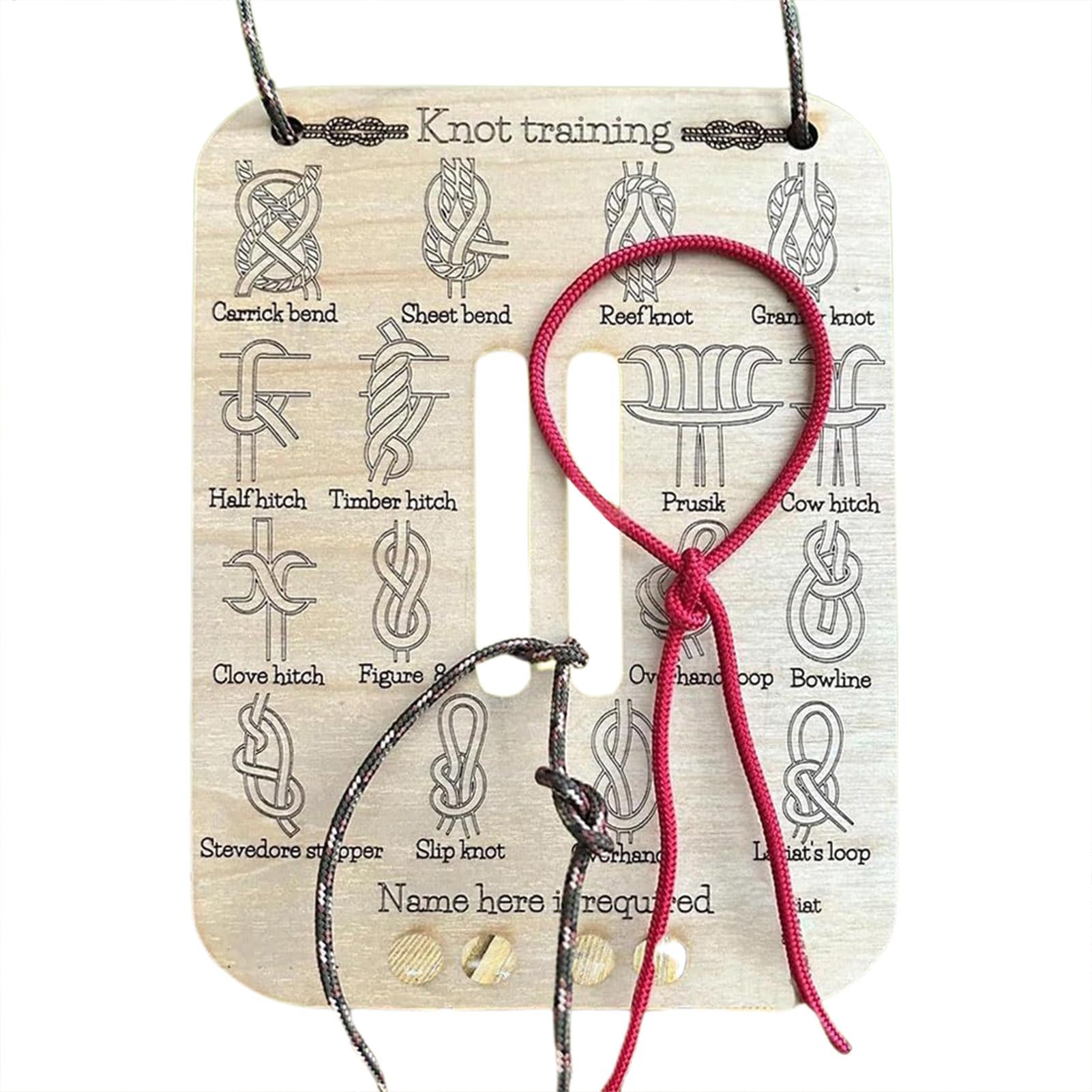 Creative Knot Tying Practice B - Outdoor Camping Ideas recensie en prijs