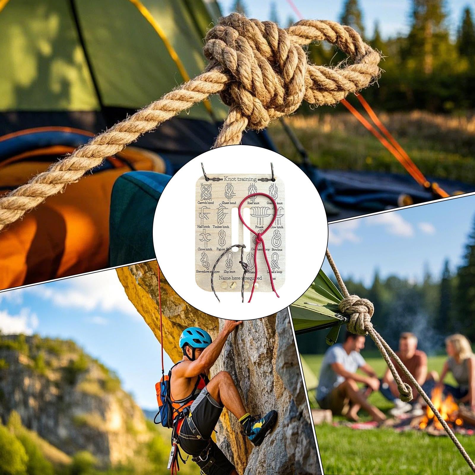 Creative Knot Tying Practice B - Outdoor Camping Ideas recensie en prijs